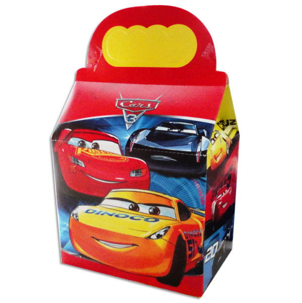 10 ct. Pack - Cars Popcorn Boxes / Paquete con 10 Cajas para Palomitas de  Cars.