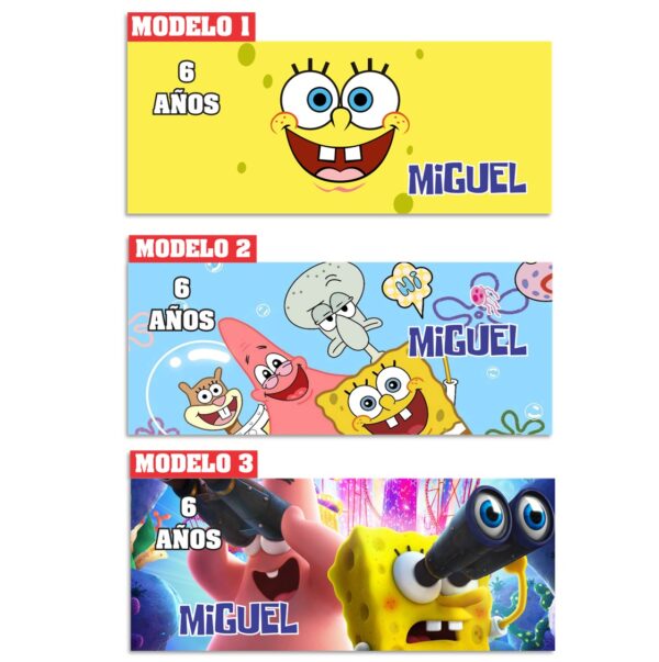 CILINDRO PERSONALIZADO BOB ESPONJA