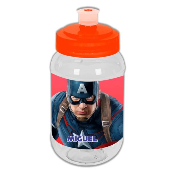 cilindro personalizado capitan america