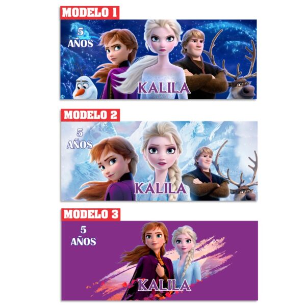 cilindro personalizado frozen