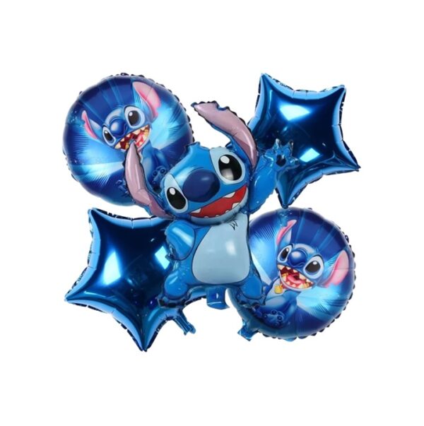 Set Globos Lilo y Stitch