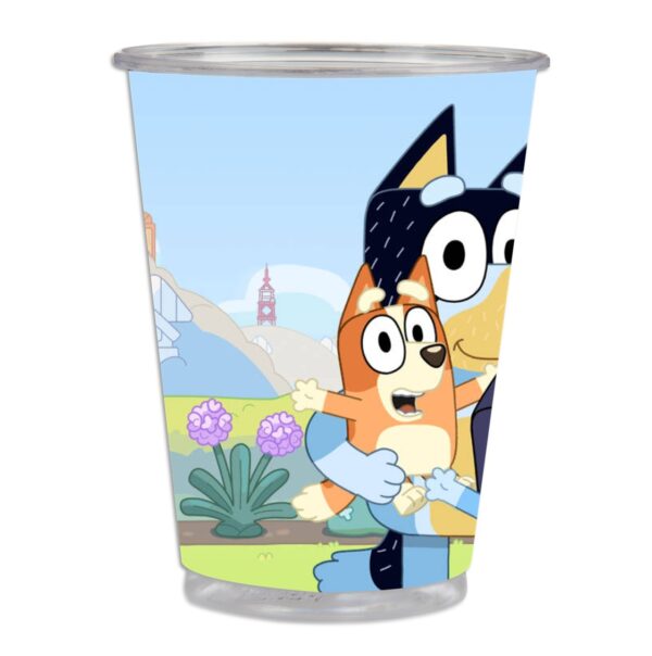 vaso desechable bluey