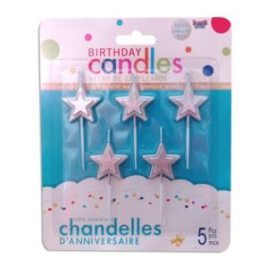 velas en forma de estrella