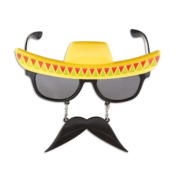 lentes con bigote