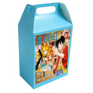 caja dulcera personalizada one piece