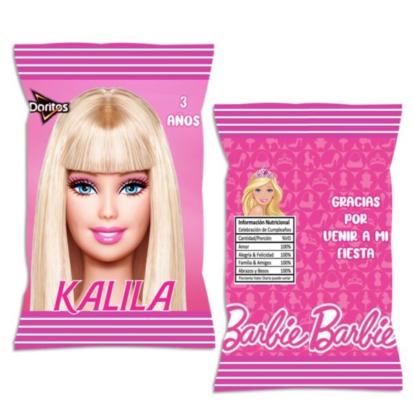 chip bag barbie