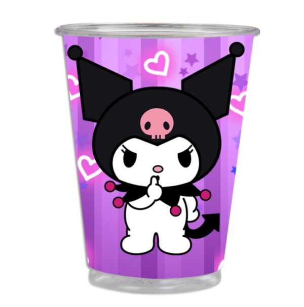 vaso desechable kuromi