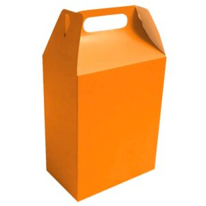 caja lisa naranja