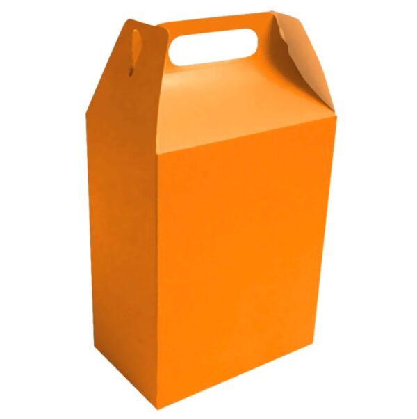 caja lisa naranja