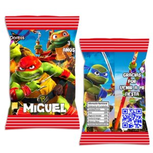 CHIP BAG TORTUGAS NINJA