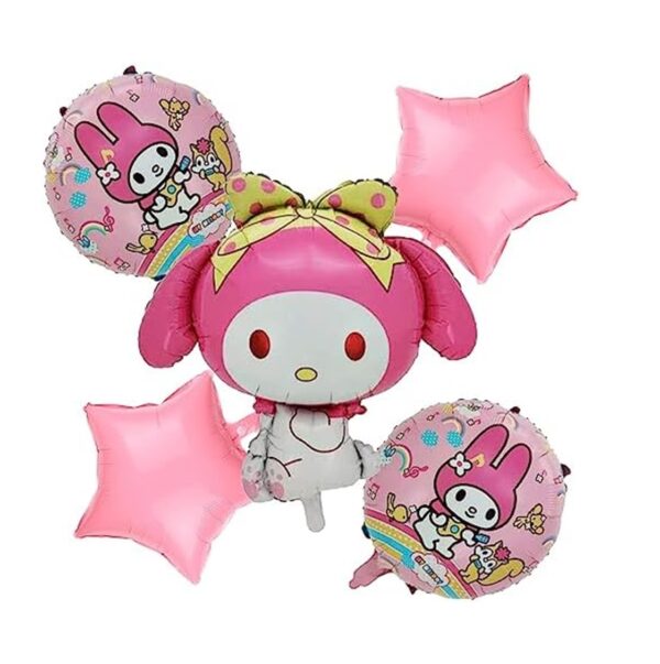 set de globos metalico my melody