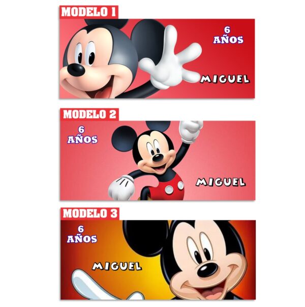 CILINDRO PERSONALIZADO MICKEY MOUSE