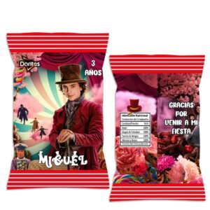 chip bag dulceras personalizadas wonka