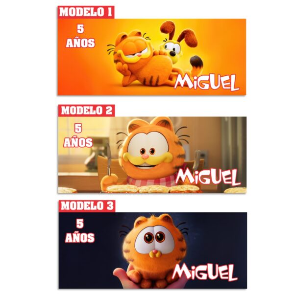 cilindro personalizado garfield