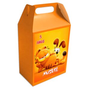 caja personalizada garfield