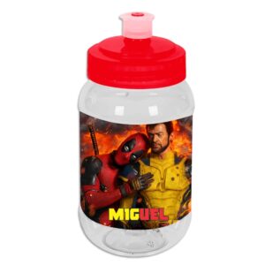 cilindro personalizado deapool y wolverine