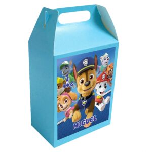 caja personalizada paw patrol