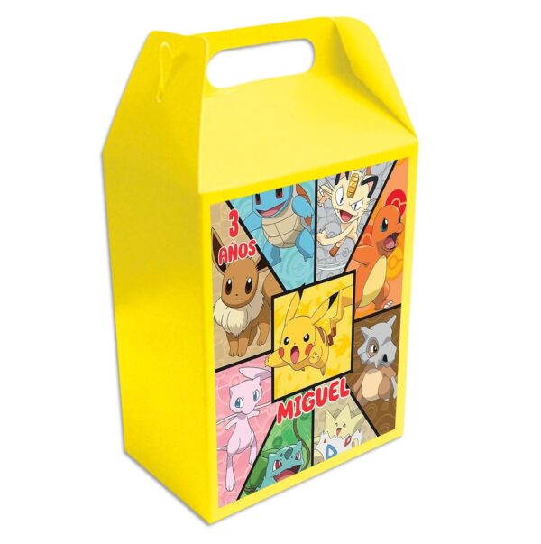 CAJA DULCERA PERSONALIZADA POKEMON