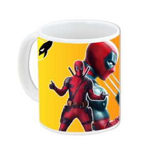 taza personaliza deadpool y wolverine