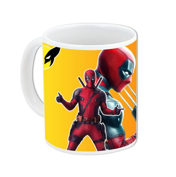 taza personaliza deadpool y wolverine