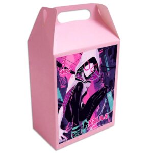 caja dulcera personalizada Spider Gwen