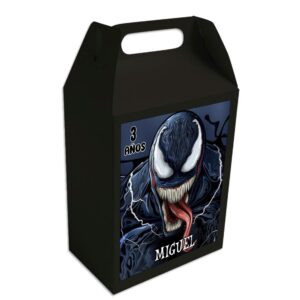 caja personalizada venom