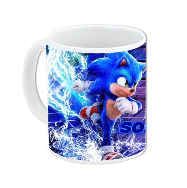 taza personalizada sonic