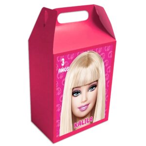 Caja dulcera personalizada barbie