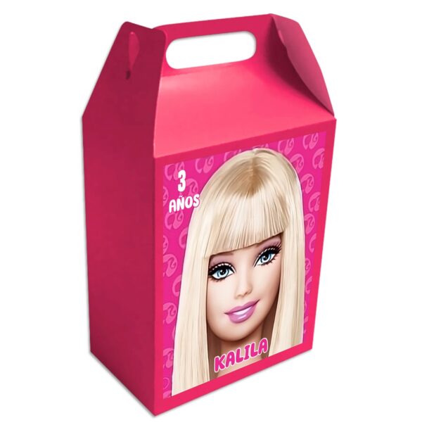 Caja dulcera personalizada barbie