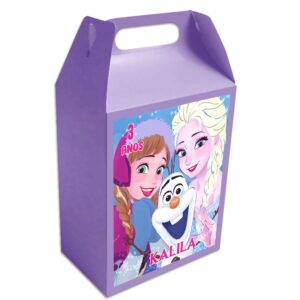 caja dulcera personalizada frozen