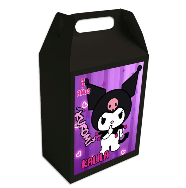 caja dulcera personalizada kuromi