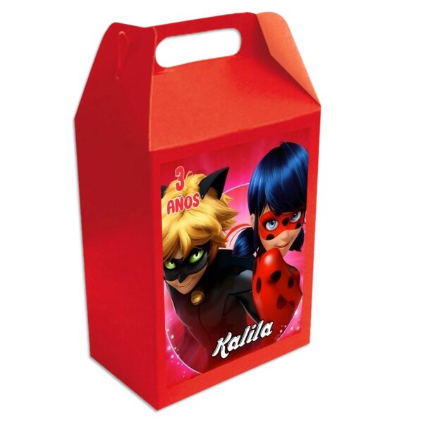 Caja dulcera personalizada lady bug