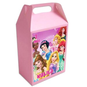 caja dulcera personalizada princesas