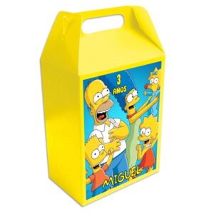 CAJA DULCERA PERSONALIZADA Los Simpson