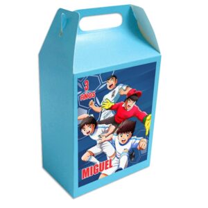 caja dulcera personalizada Super Campeones