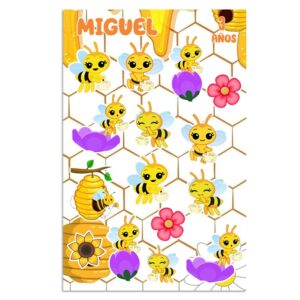 Stickers Personalizados abejita chiquitita