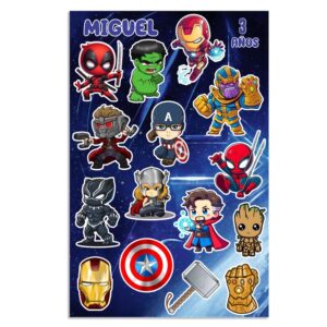 Stickers Personalizados Avengers