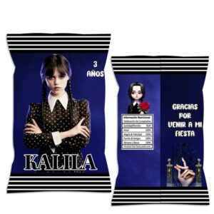 chip bag dulceras personalizadas merlina