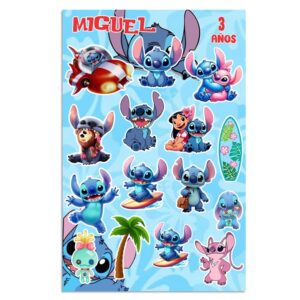 Stickers Personalizados Lilo y Stitch