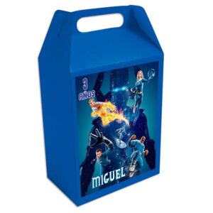 caja dulcera personalzada los 4 fantasticos