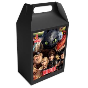 caja dulcera personalizada como entrenar a tu dragon