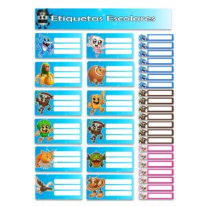 etiqueta escolar personalizada Italian Brainrot