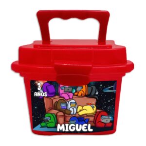 lonchera dulcera de plastico personalizada amons us