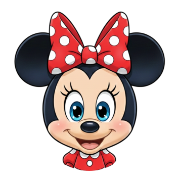 MINNIE MOUSE ROJA