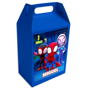 caja dulcera personalizada Spidey y sus sorprendentes amigos fiesta